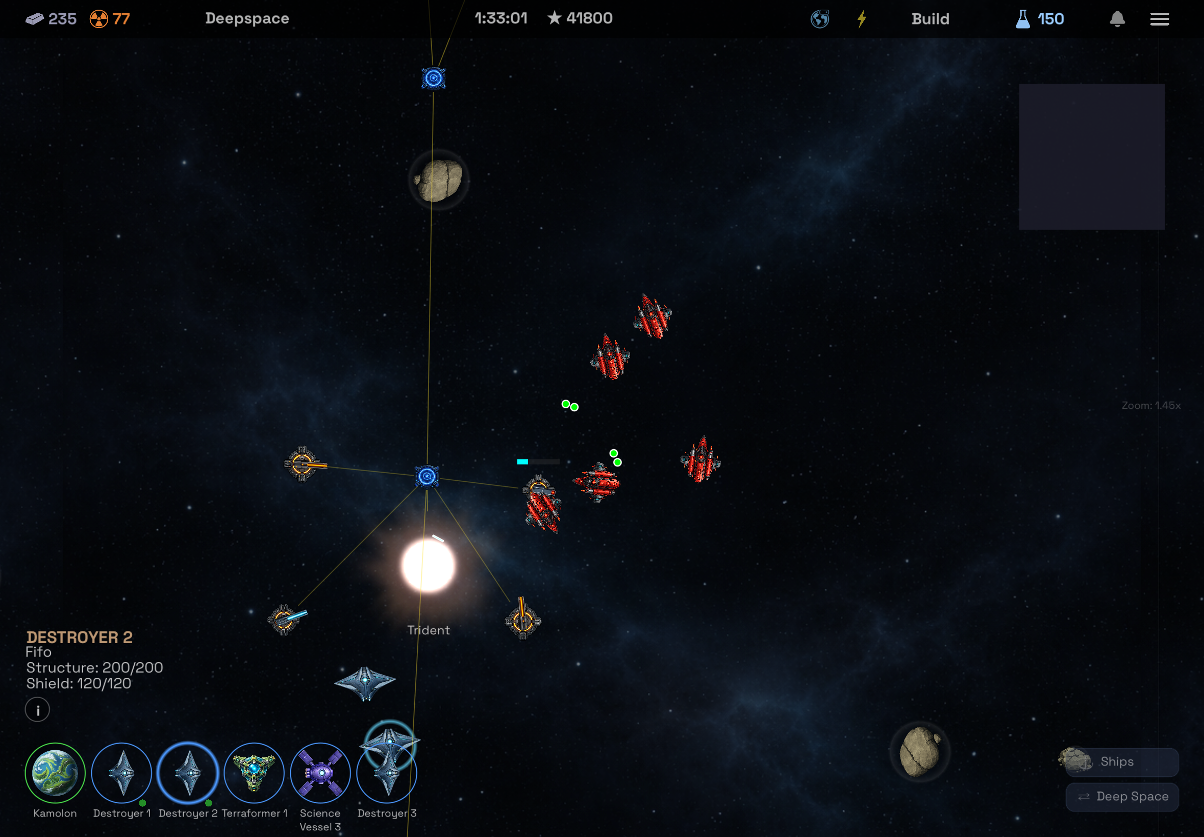 iPad — Maloc faction attack on player infrastructure